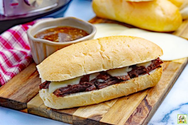 Amazingly Easy Instant Pot French Dip | This Mama Cooks! On a Diet