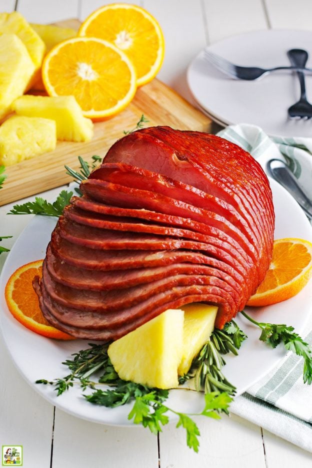 Easy Instant Pot Ham Recipe with SugarFree Glaze (Keto and Low Carb