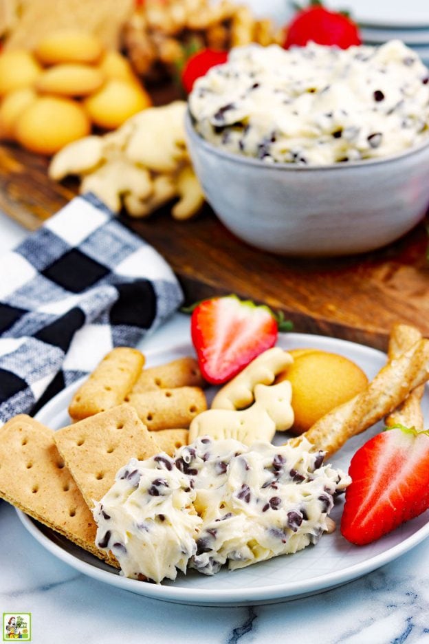 Easy Chocolate Chip Cookie Dough Dip Recipe This Mama Cooks! On a Diet