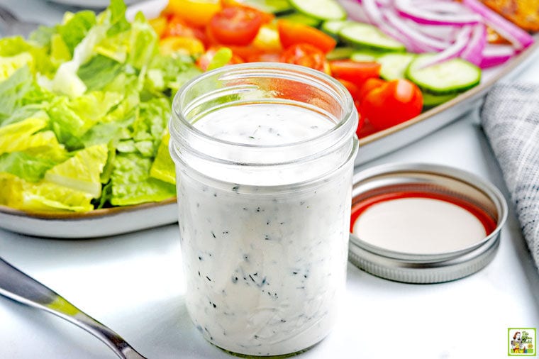 Low Carb Blender Ranch Dressing (THM S)