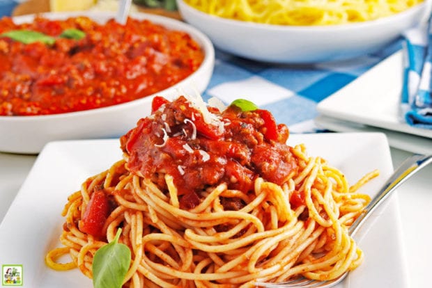 The Best Homemade Crockpot Spaghetti Sauce Recipe This Mama Cooks On A Diet