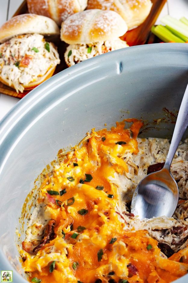 Crock Pot Crack Chicken Recipe | This Mama Cooks! On a Diet